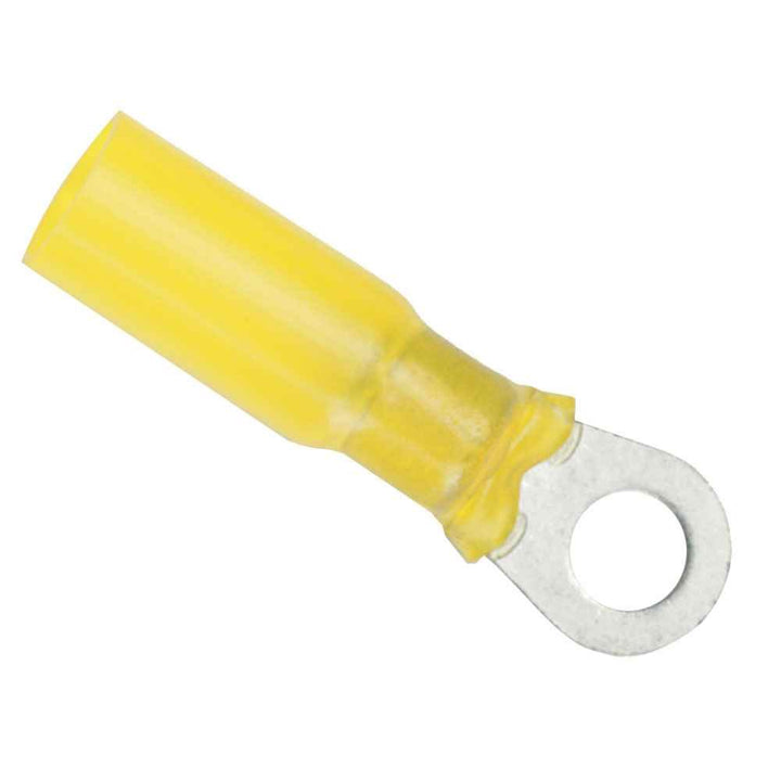 12 - 10 Gauge - 8 Heat Shrink Ring Terminal - 100 - Pack - Young Farts RV Parts