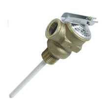 Load image into Gallery viewer, 1/2&quot; Temperature and Pressure Valve with 4&quot; Probe - Young Farts RV Parts
