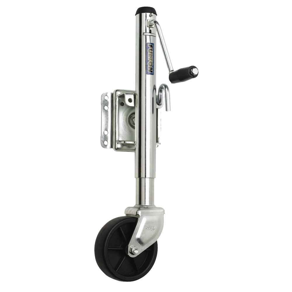 1200 lbs. Swing Away Bolt On Single Wheel Jack - Young Farts RV Parts