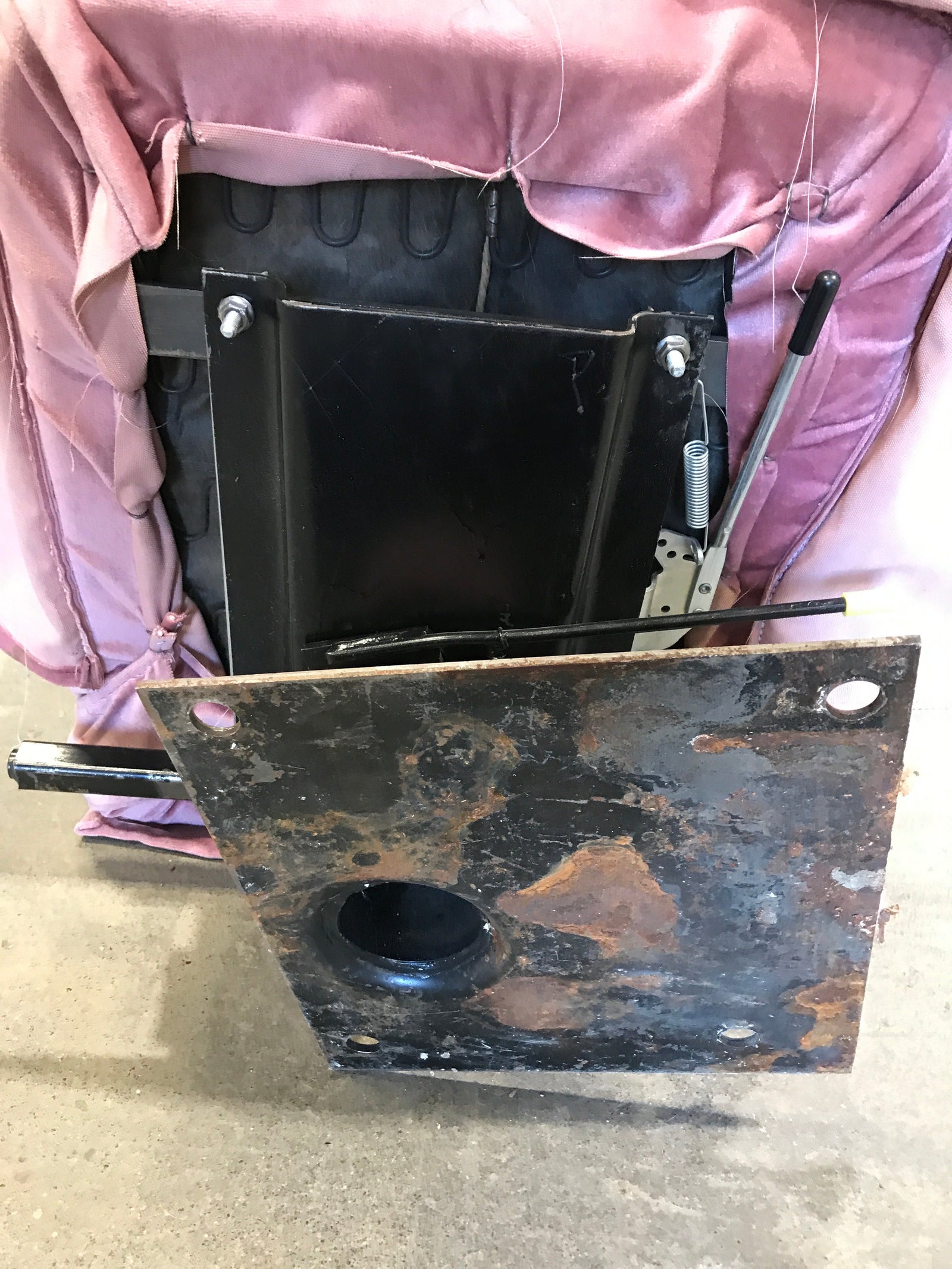 Used Motorhome Passenger Captain Chair