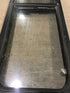 Used Black Radius Opening Window : 49" W x 15 1/4" H x 2" D