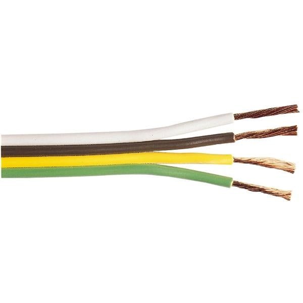 14 Ga 4 Way X 500' Flat Wire - Young Farts RV Parts