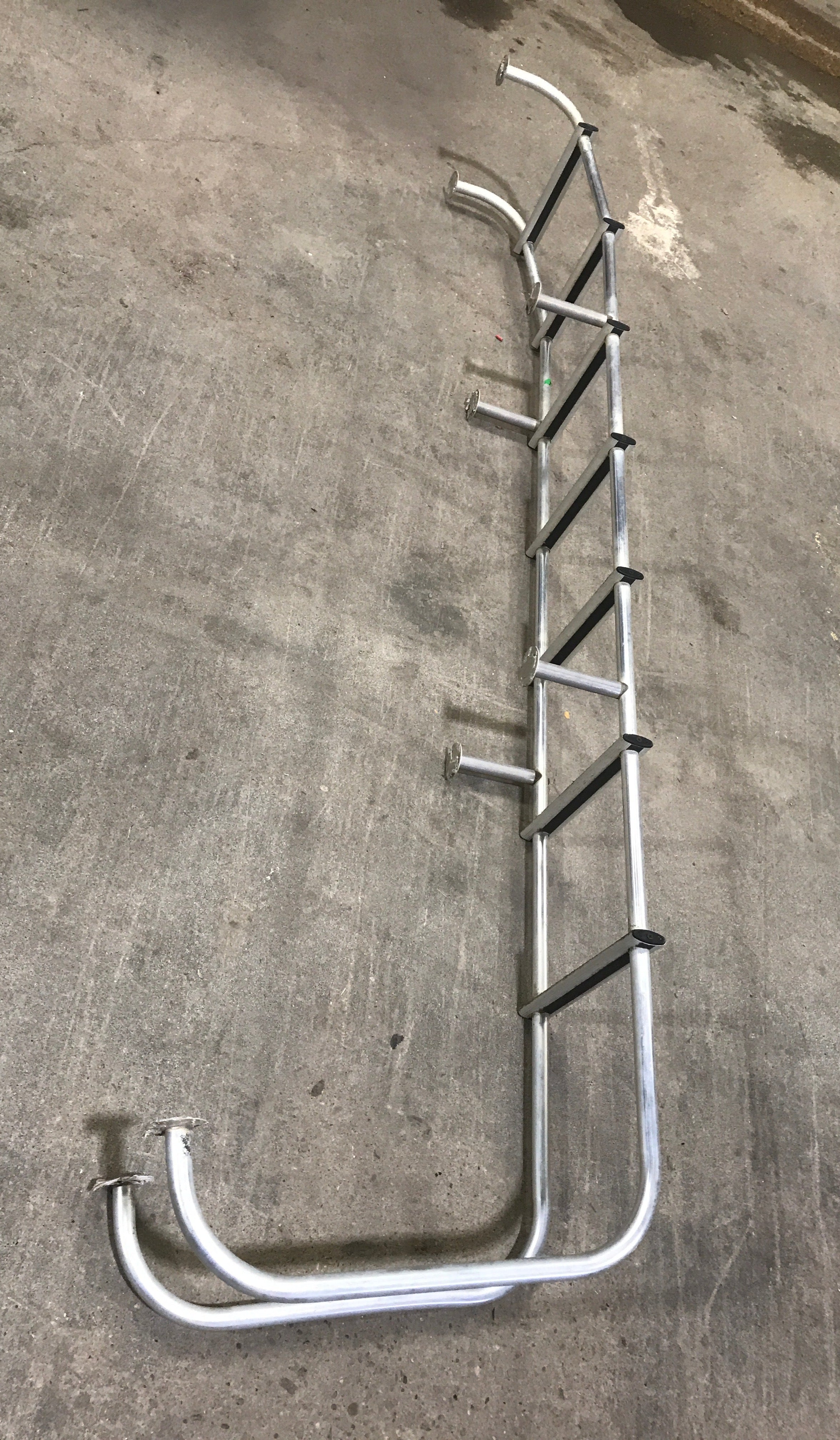 Used RV Exterior Ladder - Aluminum - 94" H x 13 1/4" W