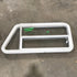 Used Slanted White Radius Emergency Opening Window : 47 1/4 " W x 21 1/2" H