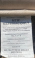 Used Bunk Mattress 78" X 31" X 6" D