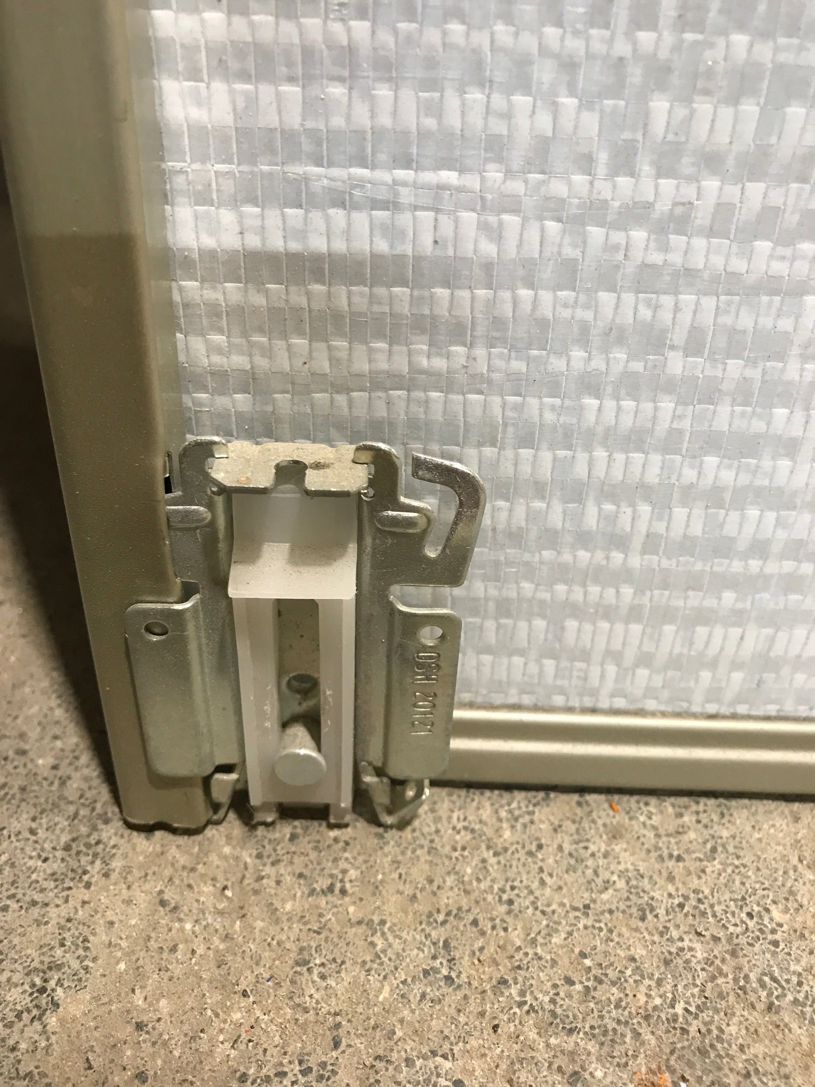 Used Interior Sliding Metal Door 25 1/2