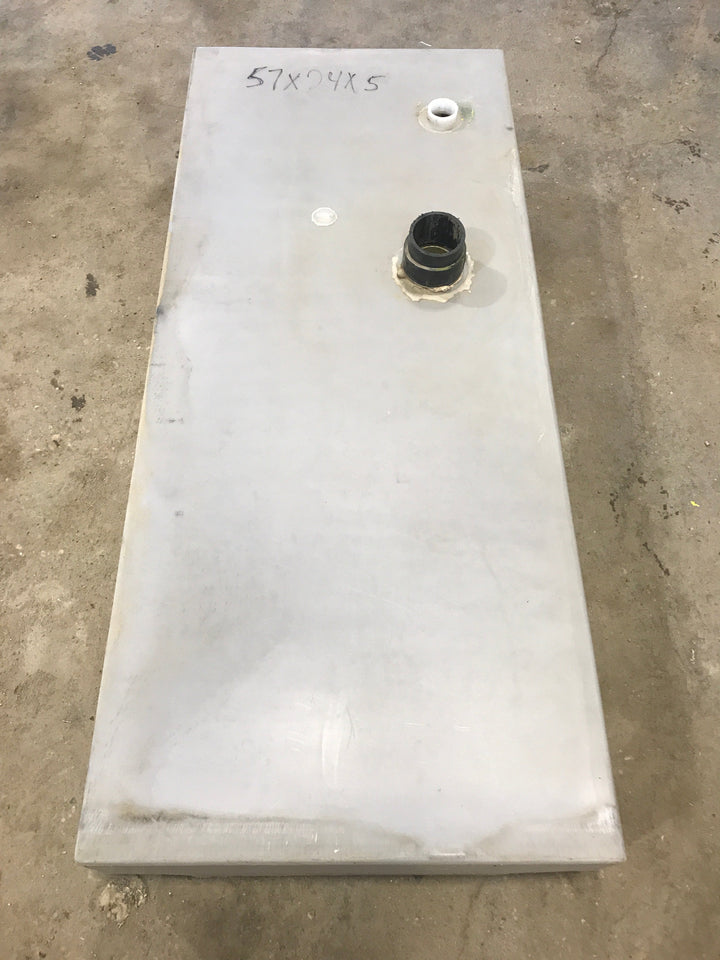 Used Waste/ Black Water Tank - 57" L x 24" W x 5" H