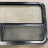 Used Black Radius Window : 53 1/4" W x 25 1/4" H x 2 1/4" D