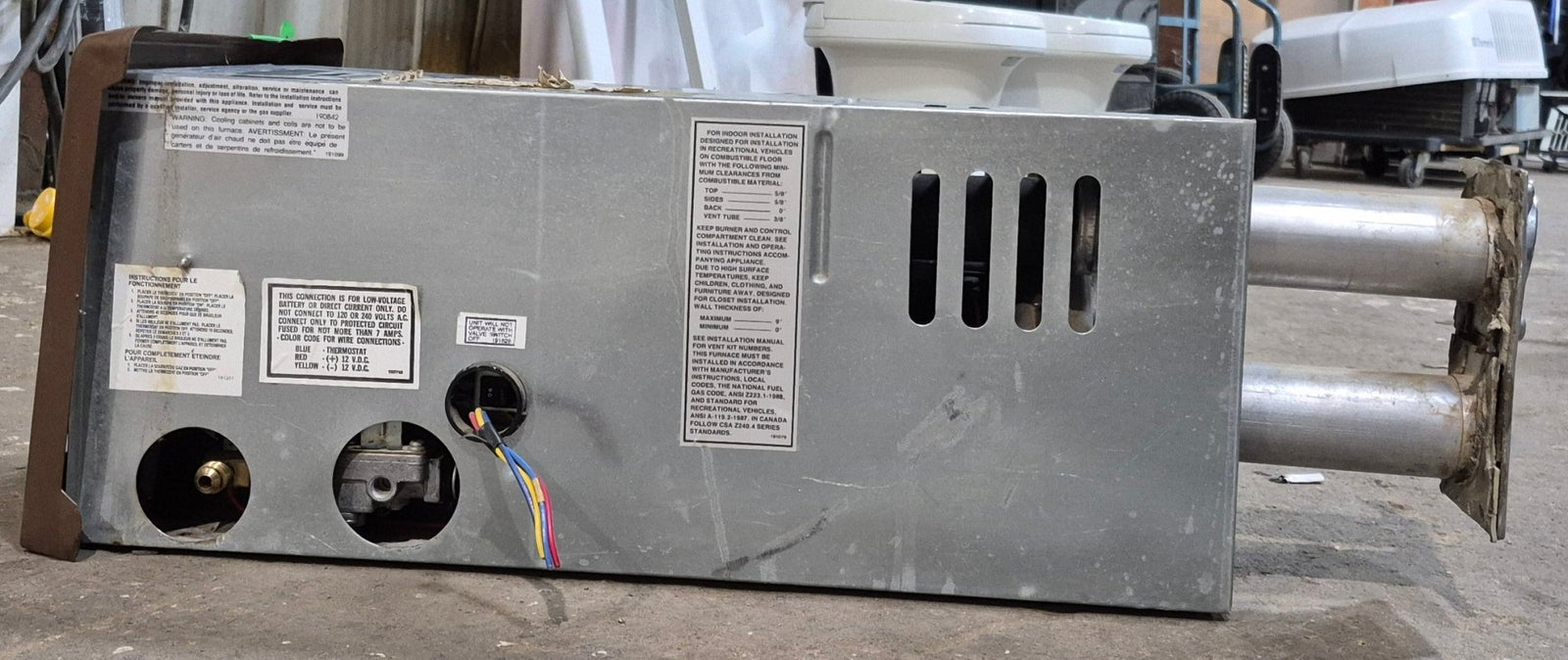 19000 BTU Used Suburban RV Propane Furnace - NT - 20SE - Young Farts RV Parts