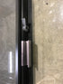 Used Black Radius Opening Window : 60 1/4" W x 21 3/4" H x 1 7/8" D