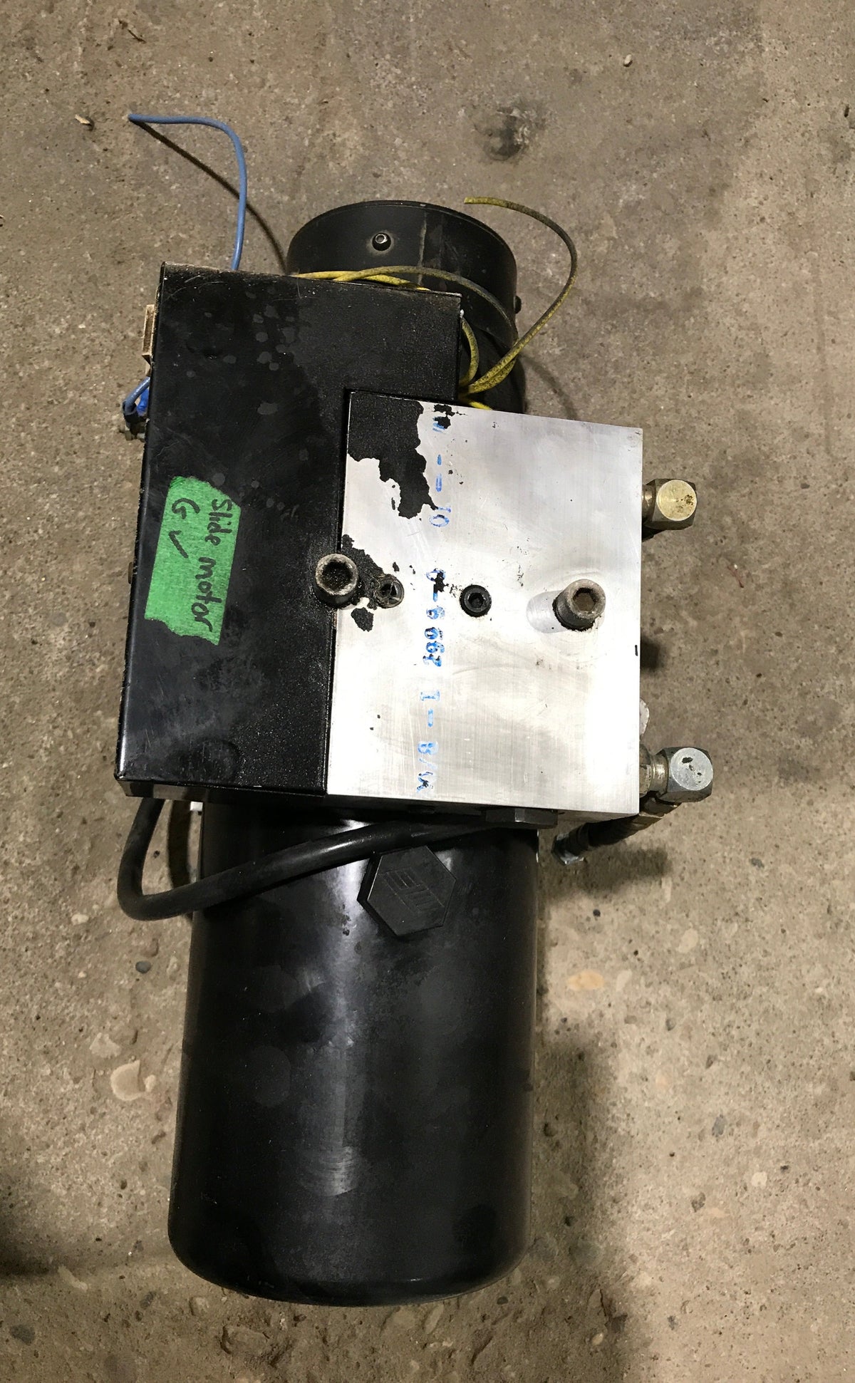 Used PRESTOLITE RV Slide Out Hydraulic Pump/Motor/Tank Assembly