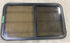 Used Black Radius Opening Window : 23 3/4" W x 39 3/4" H x 1 1/2" D