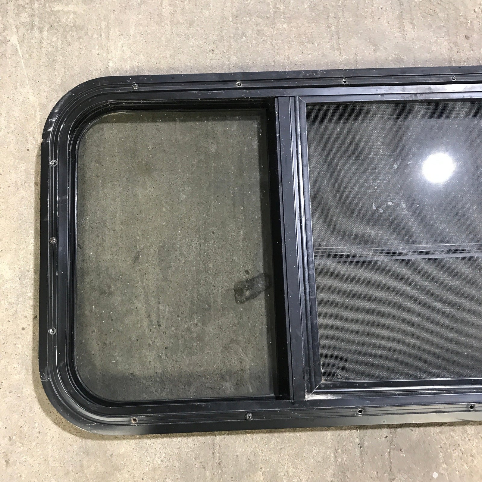 Used Black Radius Opening Window : 59.75