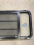 Used Black Radius Opening Window : 60" W x 21 3/4" H x 2" D