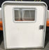 Used Radius Storage/ Teardrop Trailer Entry Door 48 1/4”x 43 1/2” x 2 1/2"