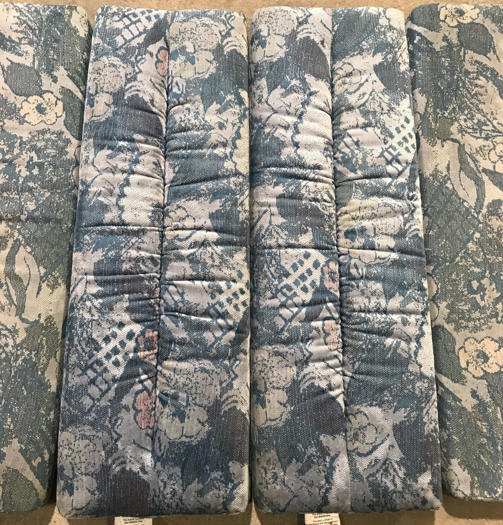Used Dinette Cushion Set- 4 piece - 2 @ 38