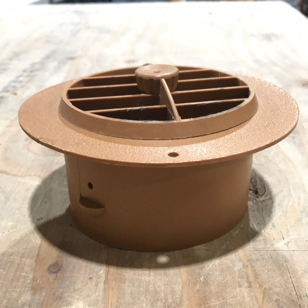 Used 4” Light Brown A/C Ducting- Single