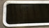 Used White Radius Non Opening Window : 45 1/2" W x 15 1/2" H x 1 7/8" D