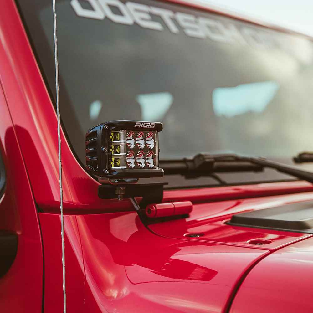 2018 Jeep Wrangler JL A - Pillar Mount f/2 D - Series, D - SS, SR - M or Ignite Lights - Young Farts RV Parts