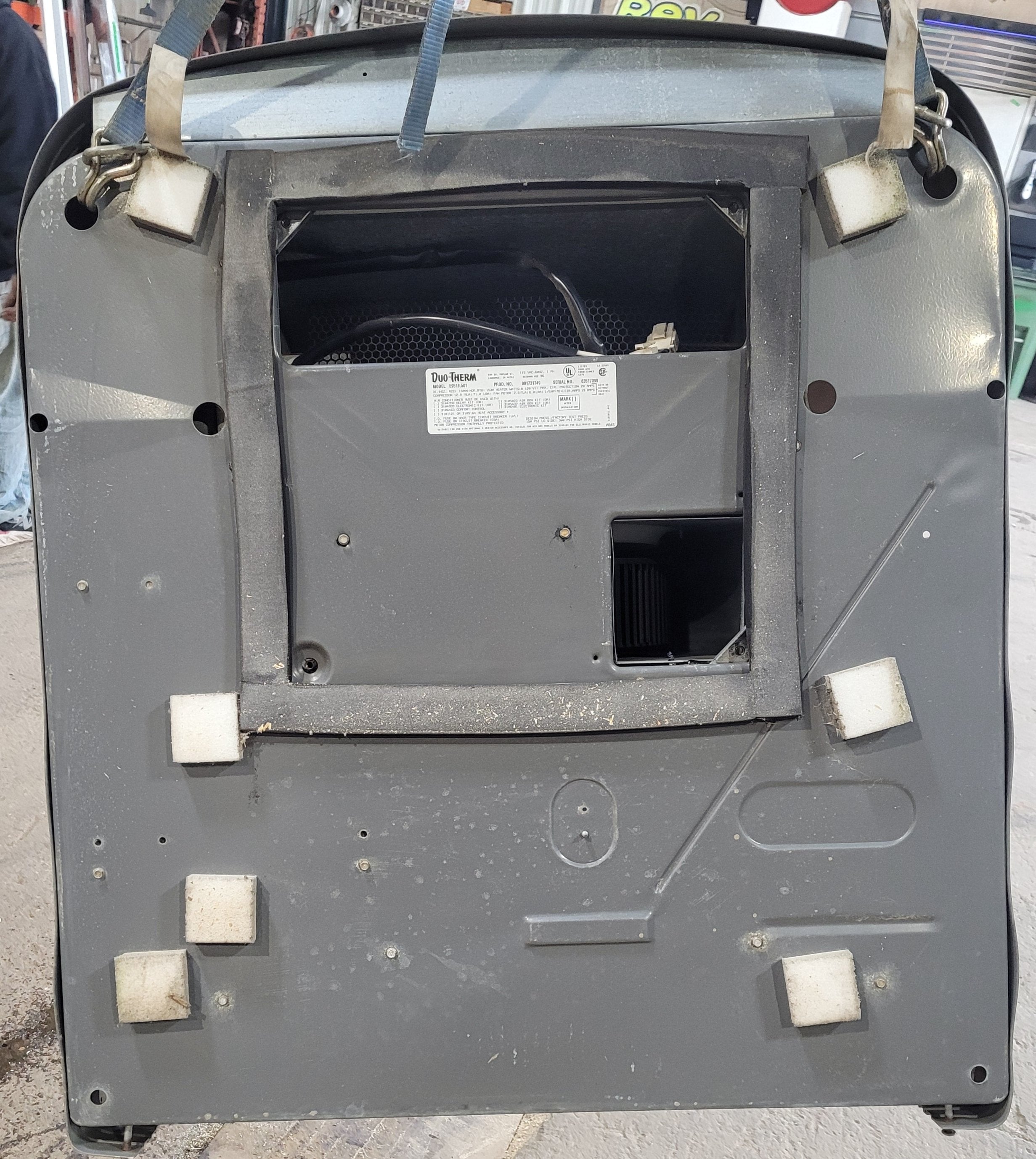 Used Duo-Therm Air conditioner Head Unit 59516.501 | 15000 BTU Cool Only - Young Farts RV Parts