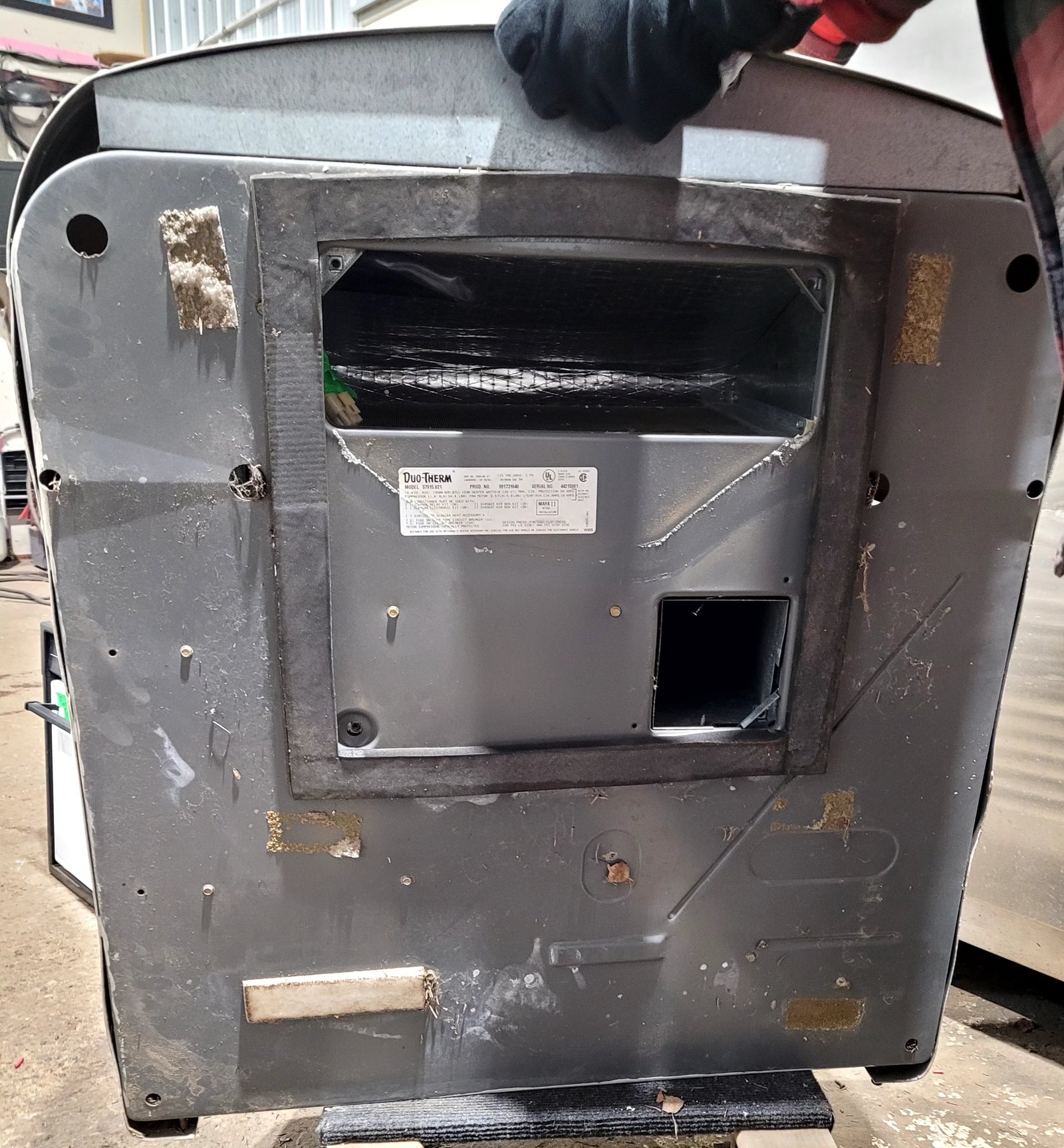 Used Duo-Therm Air conditioner Head Unit 57915.621 - 13,500 BTU Cool Only - Young Farts RV Parts