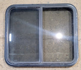 Used Black Radius Opening Window : 29 1/2