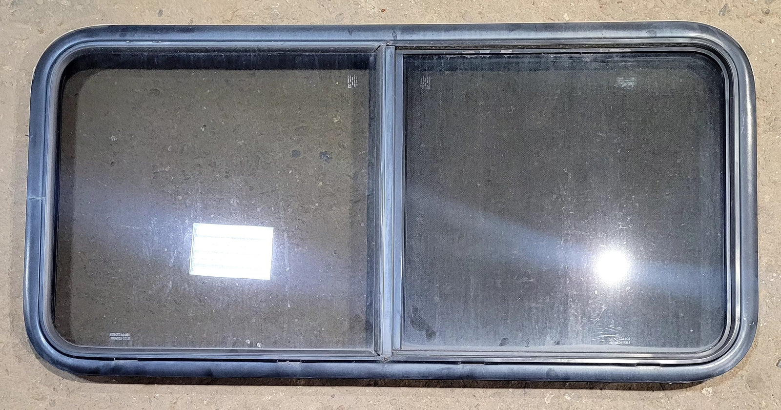 Used Black Radius Opening Window : 45 1/4