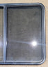 Used Black Radius Opening Window : 45 1/4" W x 34 1/2" H x 1 7/8" D - Young Farts RV Parts