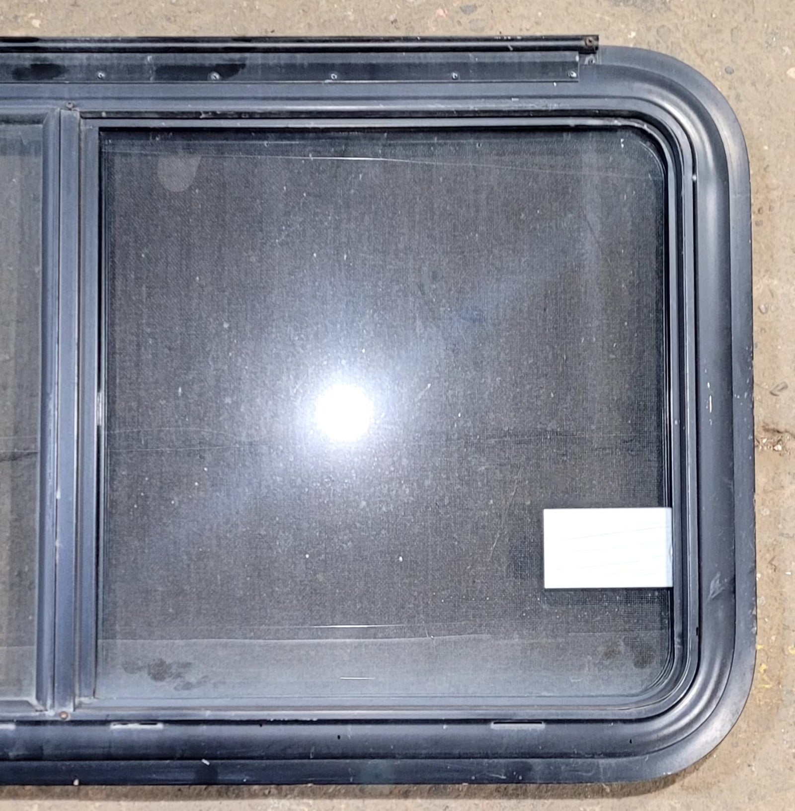 Used Black Radius Emergency Opening Window : 41 1/4