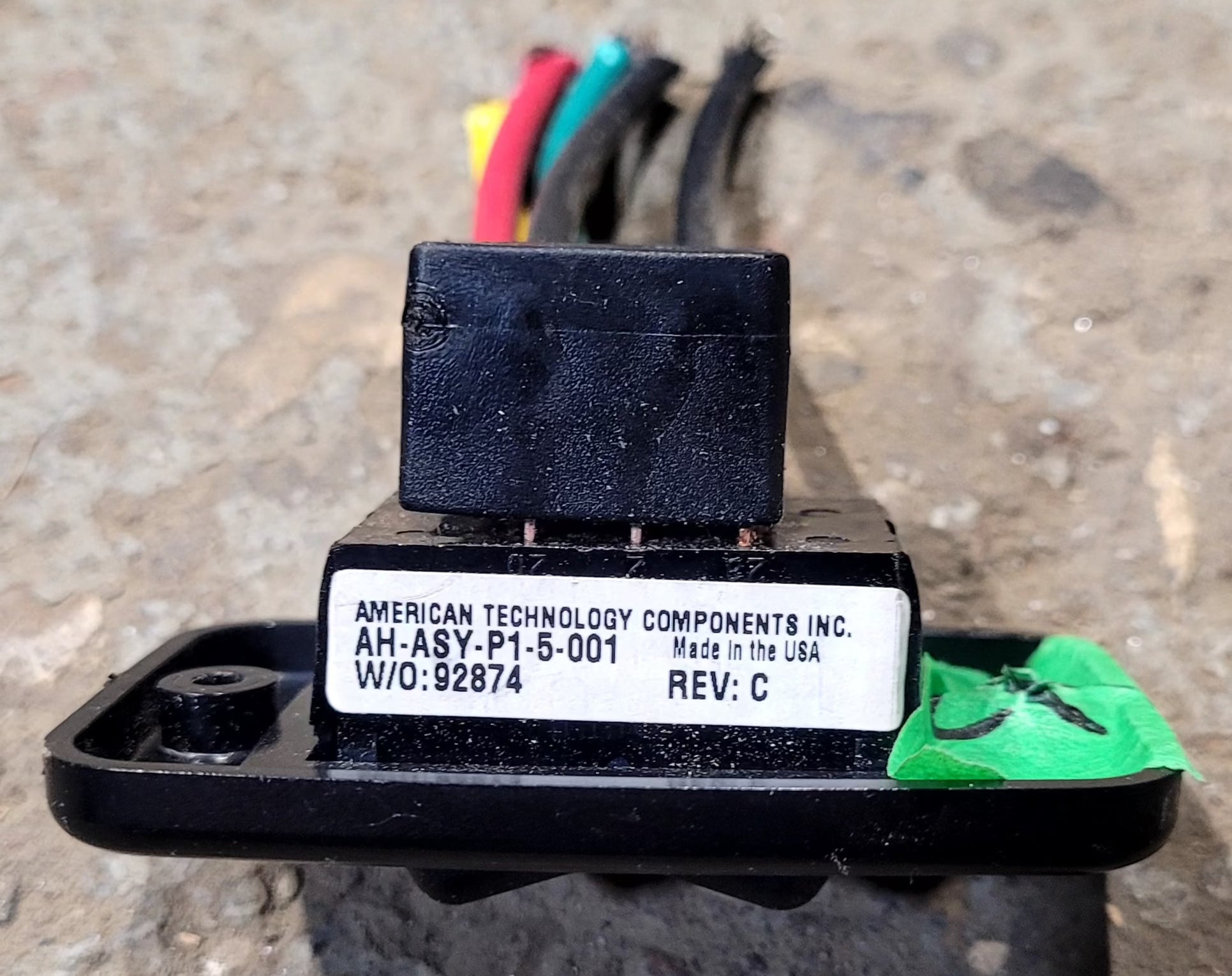 Used American Technology Slide-Out Electric Switch Assembly - 201200