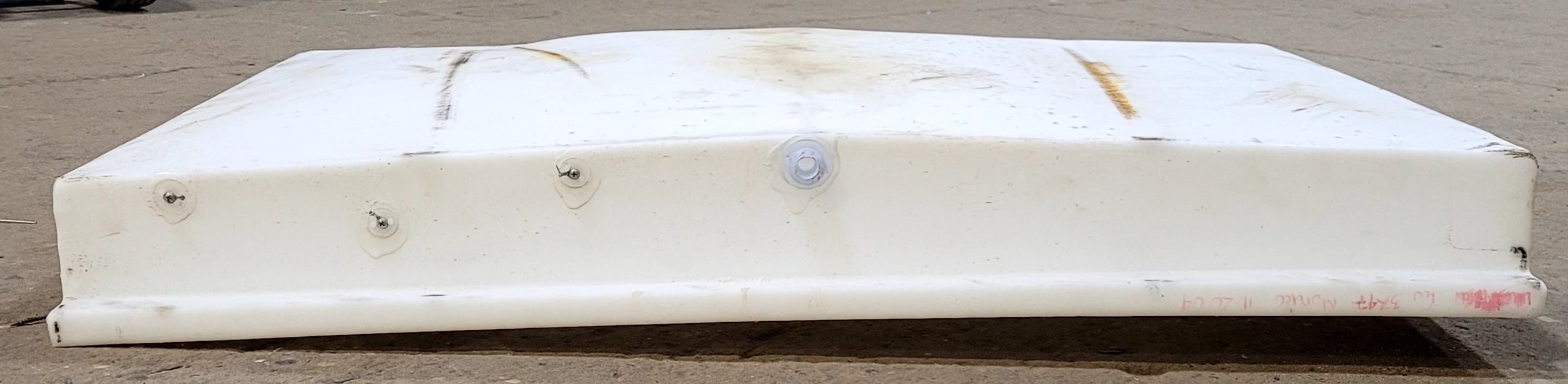 Used Fresh Water Tank 5” H x 31” W x 46 1/4” L - Young Farts RV Parts