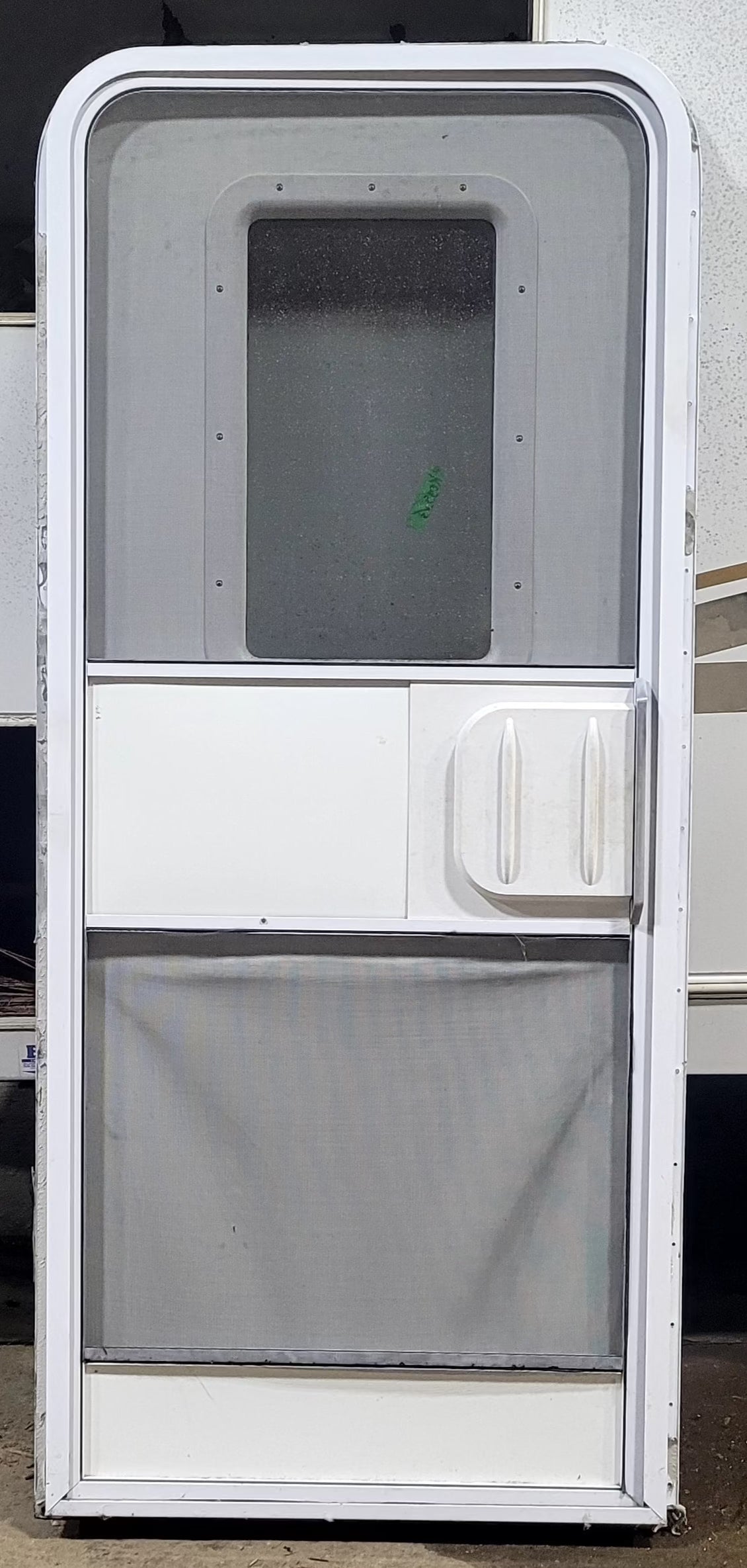 Used RV Radius Entry Door 30 1/2