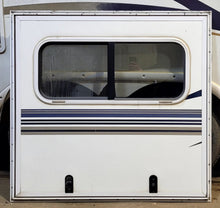 Load image into Gallery viewer, Used Square Storage/ Teardrop Trailer Entry Door 46 5/8&quot; W x 43 7/8&quot; H