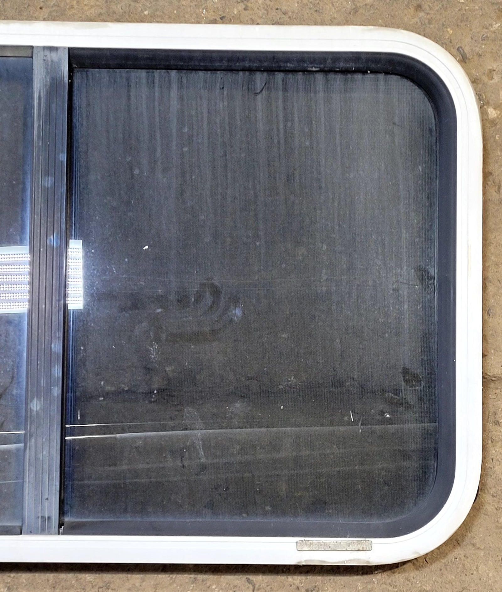 Used White Radius Opening Window : 36 1/4