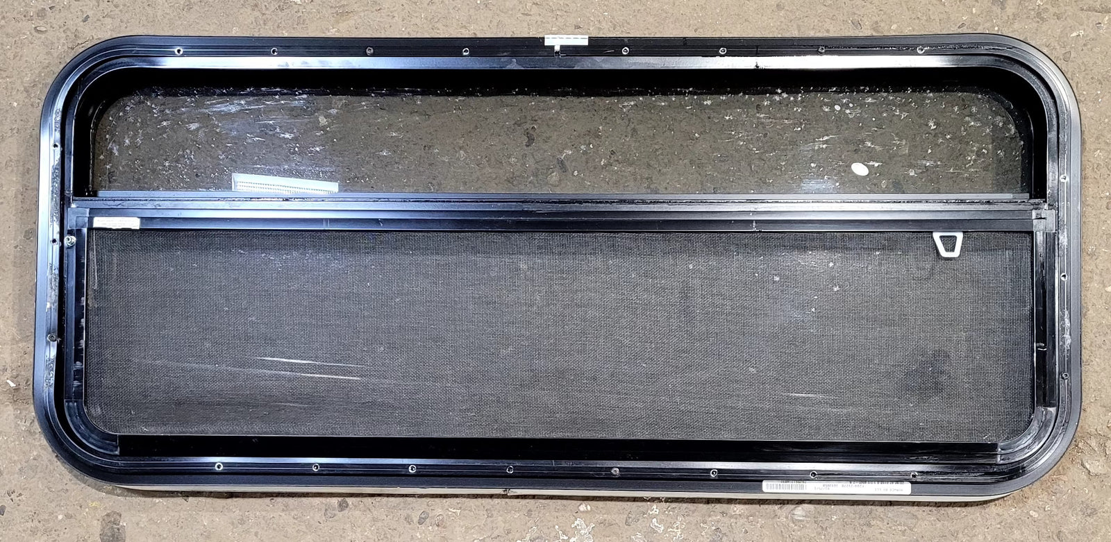 Used Black Radius Opening Window : 41 1/4