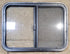 Used Black Radius Opening Window : 29 1/4" W x 21 1/4" H x 1 1/4" D