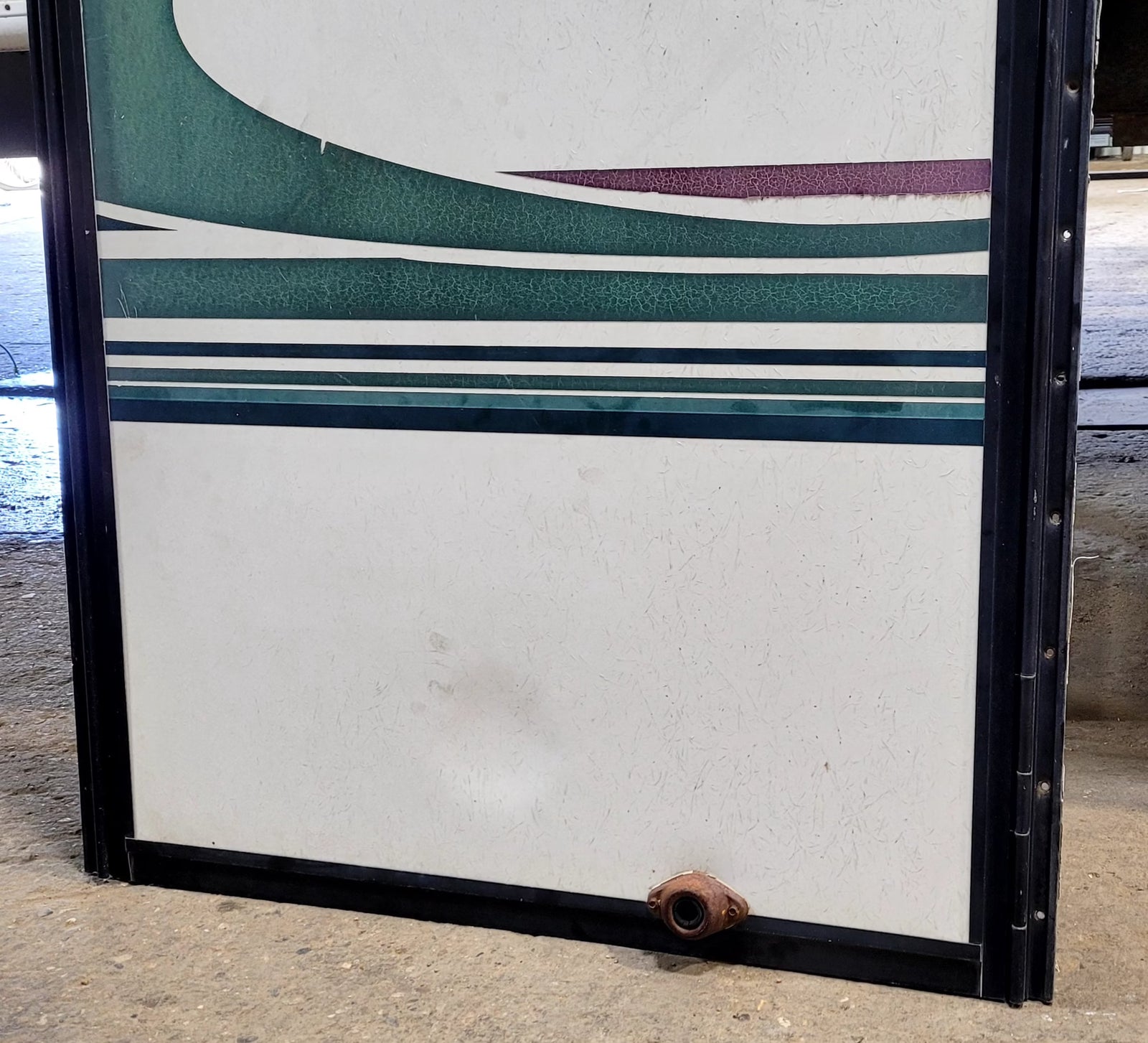 Used RV Radius Entry Door 31 5/8