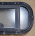 Used Black Radius Opening Window : 18 1/2" W x 9 1/2" H x 1 5/8" D - Young Farts RV Parts