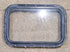 Used Black Radius Non Opening Window : 25" W x 16 3/4" H x 1 5/8" D - Young Farts RV Parts