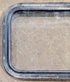 Used Black Radius Non Opening Window : 25" W x 16 3/4" H x 1 5/8" D - Young Farts RV Parts