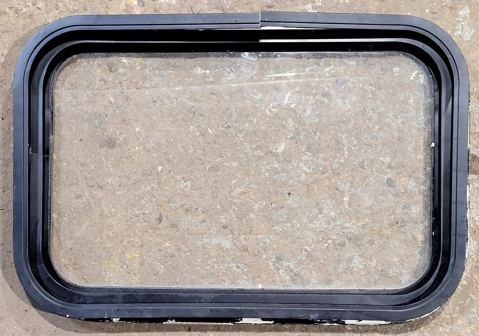 Used Black Radius Non Opening Window : 25