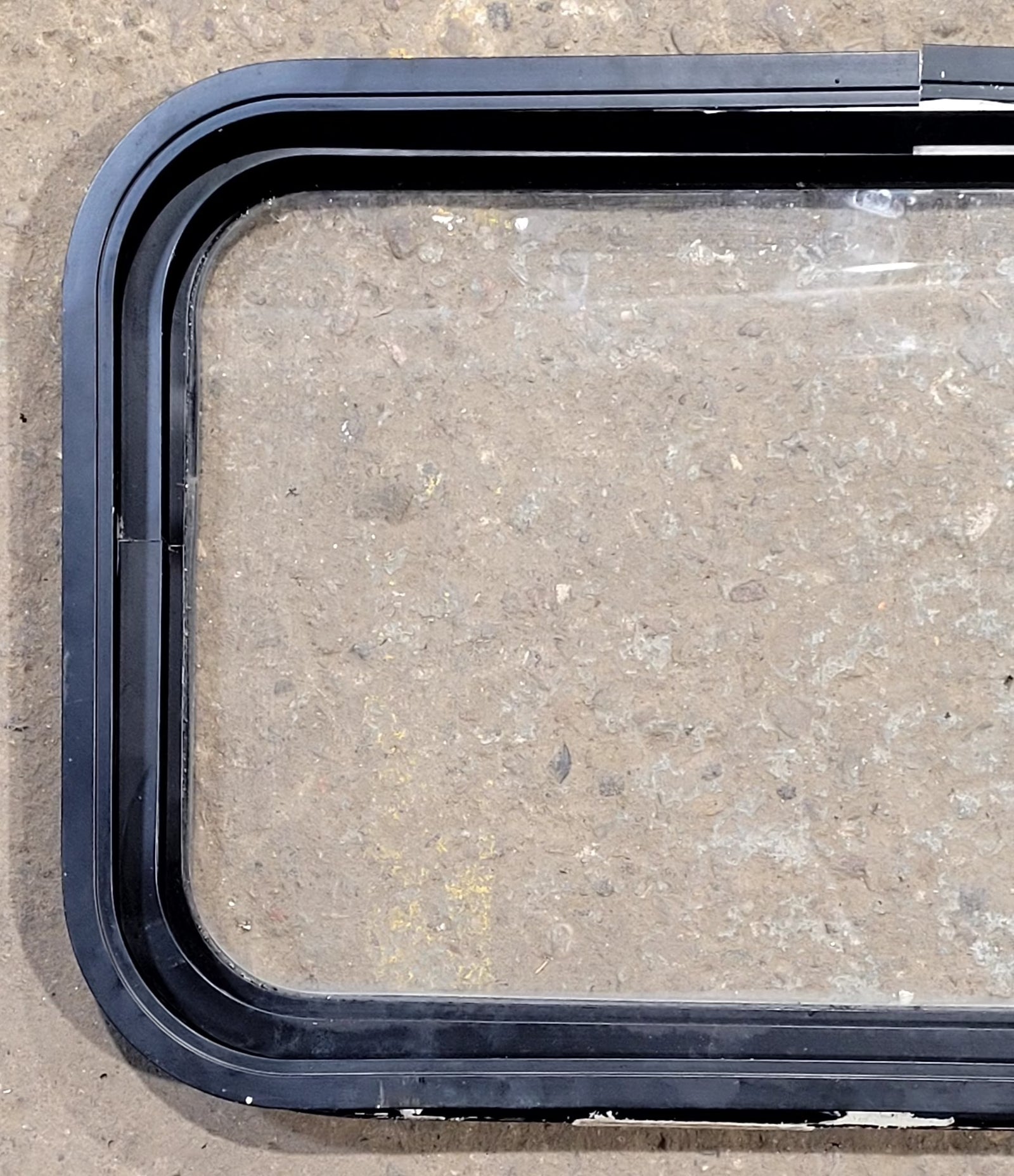 Used Black Radius Non Opening Window : 25