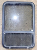 Used Black Radius Opening Window : 34 1/2