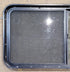 Used Black Radius Opening Window : 47 3/4" W x 23 3/4" H x 1 7/8" D - Young Farts RV Parts