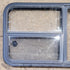 Used Black Radius Emergency Opening Window : 47 1/2" W x 21 1/4" H x 1 3/4" D - Young Farts RV Parts