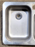 Used RV Double Kitchen Sink  24” W x 17” L - Young Farts RV Parts
