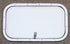 Used Radius Cornered Cargo Door 19 7/8" x 10 7/8" x 1/2"D - Young Farts RV Parts