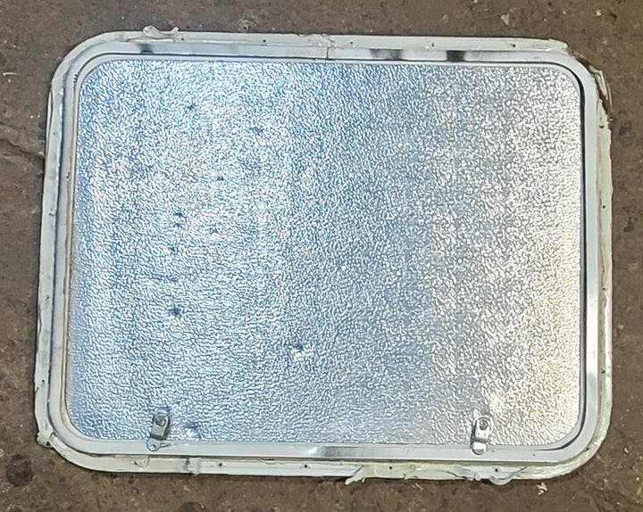 Used Radius Cornered Cargo Door 25 7/8" x 19 7/8" x 1/2"D - Young Farts RV Parts