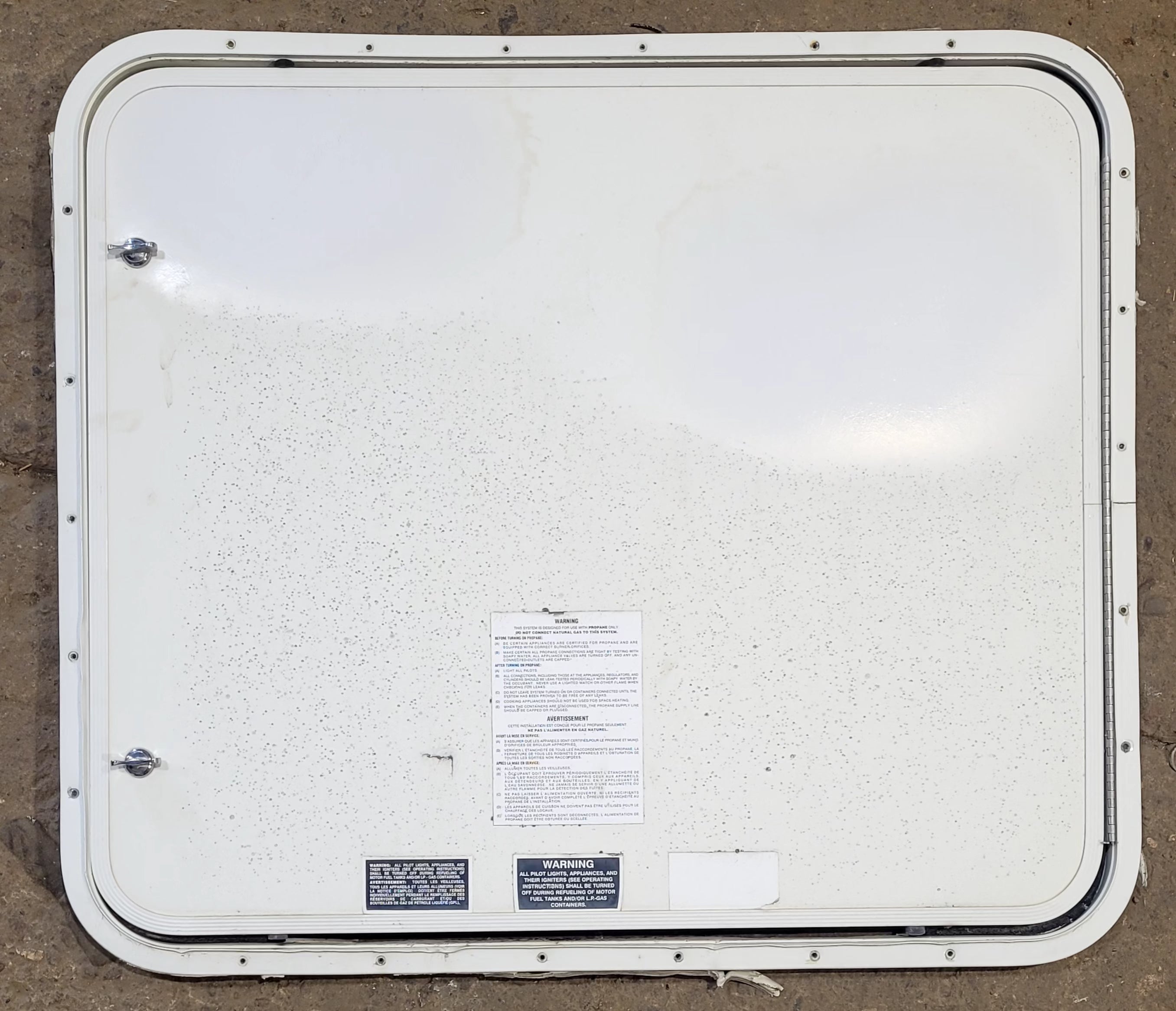 Used Radius Cornered Cargo Door 29 7/8" x 25 7/8" x 1/2"D