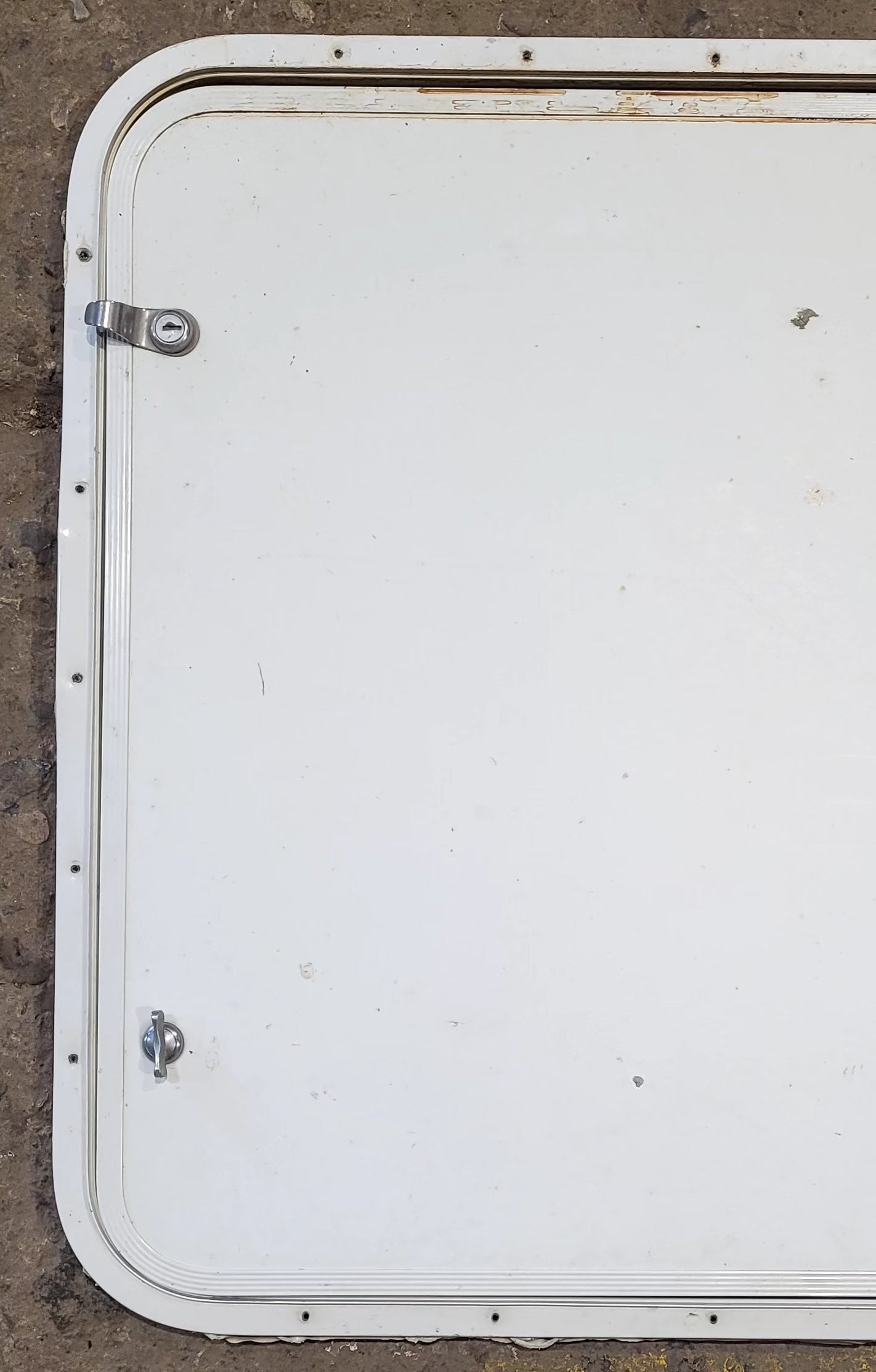 Used Radius Cornered Cargo Door 29 7/8" x 25 7/8" x 1/2"D